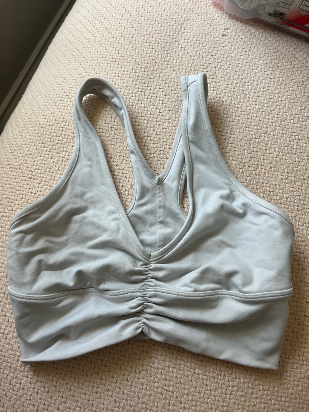 ALO White Sports Bra- size small
